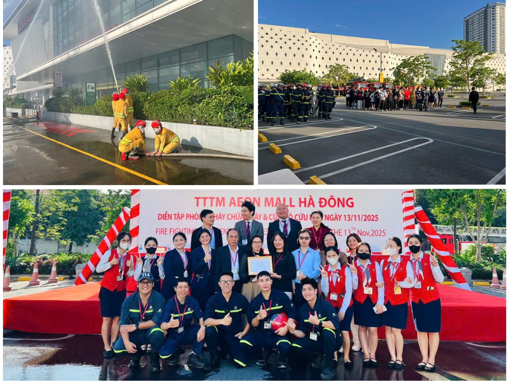 PCCC & CNCH tại AEON Mall Hà Đông